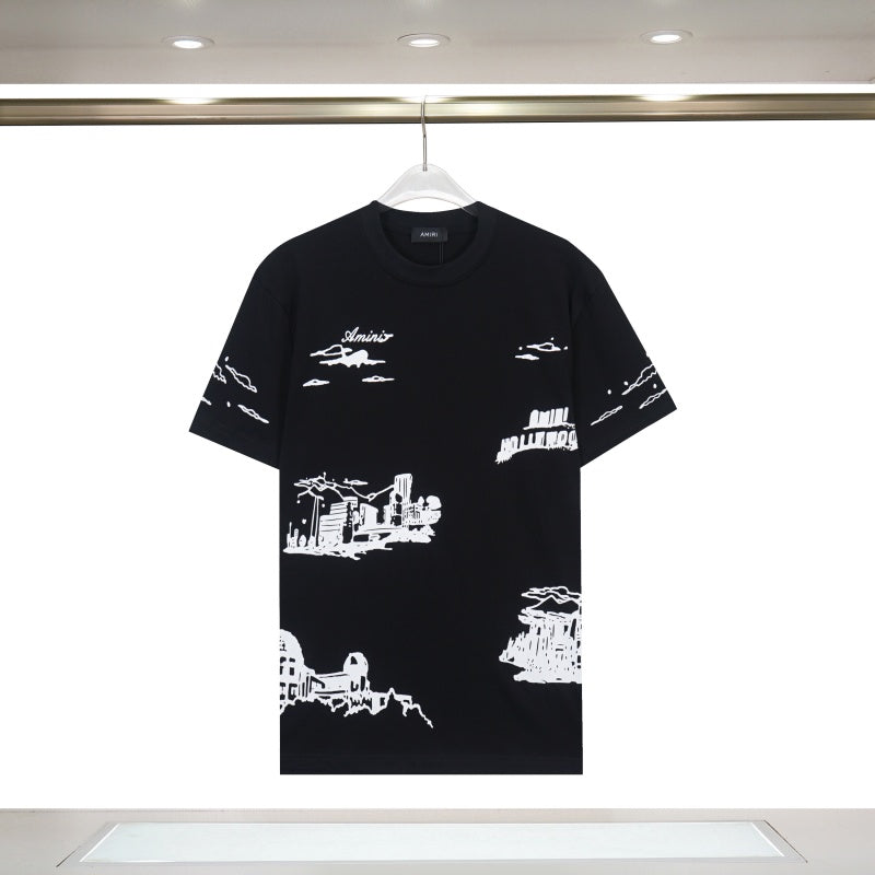 SOWO- AMIRI Fashion T-shirt