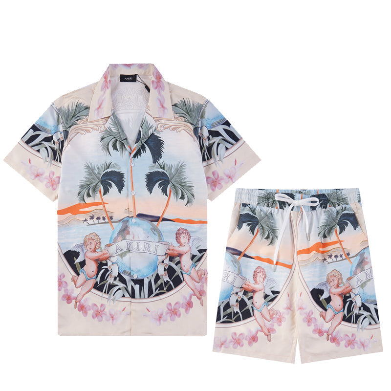 SOWO-AMIRI silk shirt